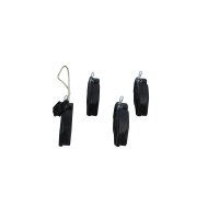 Brake pad set front discs 19.5 mm VALEO for FIAT DUCATO...