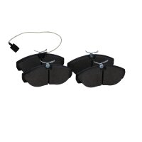 Brake pad set front discs 19.5 mm VALEO for FIAT DUCATO and others