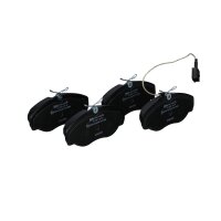 Brake pad set front discs 19.5 mm VALEO for FIAT DUCATO and others