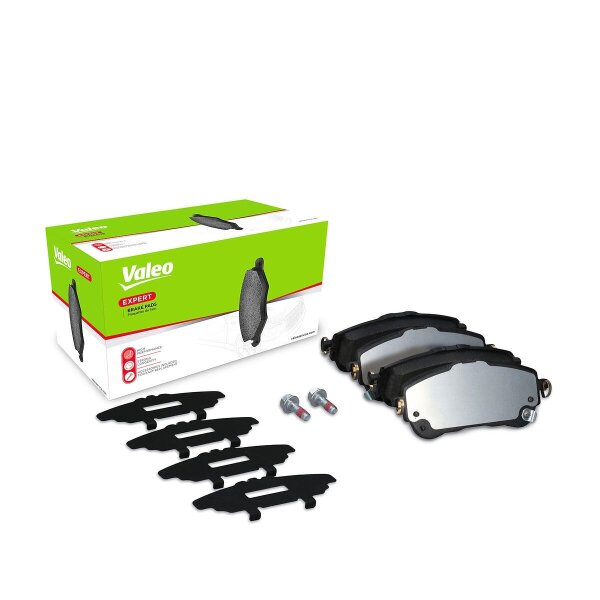 Brake pad set front discs 18.7 mm VALEO for TOYOTA YARIS and others