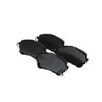 Brake pad set front discs 18.7 mm VALEO for TOYOTA YARIS...