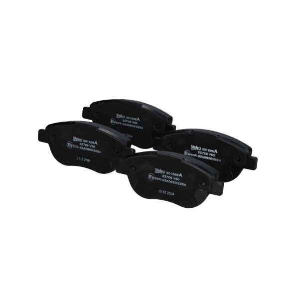 Brake pad set front discs 19 mm VALEO for FIAT DOBLO and others