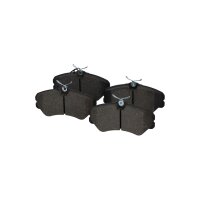 Brake pad set front discs 19.7 mm VALEO for FIAT DUCATO and others