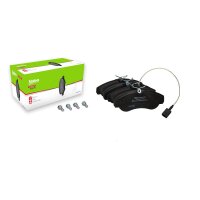 Brake pad set front discs 19.5 mm VALEO for FIAT DUCATO...