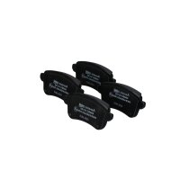 Brake pad set rear discs 16 mm VALEO for e.g. RENAULT MEGANE