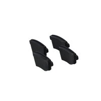 Brake pad set rear discs 16 mm VALEO for e.g. RENAULT KANGOO