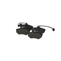 Brake pad set front discs 19.4 mm VALEO IAM-Expertise suitable for e.g. AUDI 80