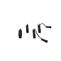 Brake pad set front discs 19.4 mm VALEO IAM-Expertise suitable for e.g. AUDI 80