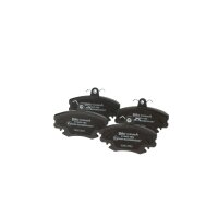 Brake pad set front discs 18 mm VALEO for DACIA LOGAN and...