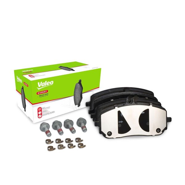 Brake pad set front discs 18.5 mm VALEO suitable for e.g. MB A-CLASS