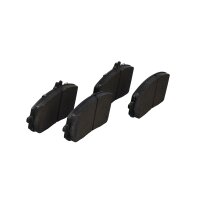 Brake pad set front discs 18.5 mm VALEO suitable for e.g. MB A-CLASS