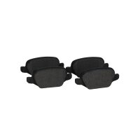 Brake pad set rear discs 13.7 mm VALEO for FIAT PANDA and others