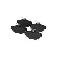 Brake pad set rear discs 16.3 mm VALEO IAM-Expertise suitable for CITROËN C6