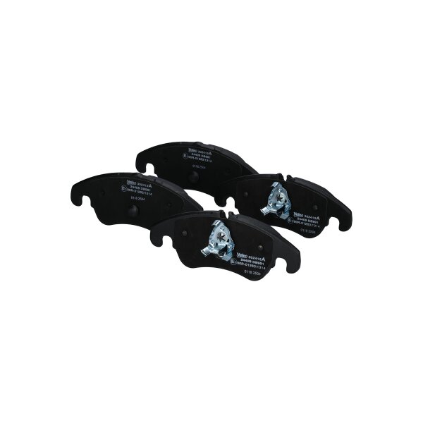 Brake pad set front discs 18.4 mm VALEO for AUDI A4 and others