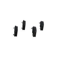 Brake pad set front discs 18.2 mm VALEO suitable for e.g....