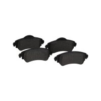 Brake pad set front discs 18.2 mm VALEO suitable for e.g. CITROËN C4