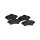 Brake pad set front discs 18.2 mm VALEO suitable for e.g. CITROËN C4