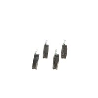 Brake pad set front discs 19 mm VALEO for CITROËN C3 and others