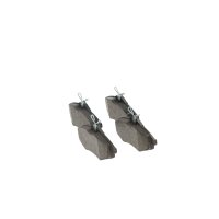 Brake pad set front discs 19 mm VALEO for CITROËN C3 and others