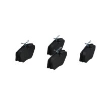 Brake pad set front discs 18.4 mm VALEO suitable for e.g. MB 124