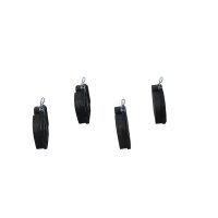 Brake pad set front discs 18.4 mm VALEO suitable for e.g. MB 124