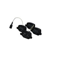 Brake pad set rear discs 17.1 mm VALEO for e.g. ALFA...