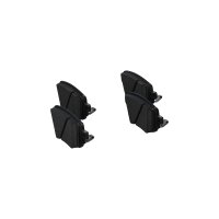 Brake pad set rear discs 17.2 mm VALEO for SEAT LEON and others