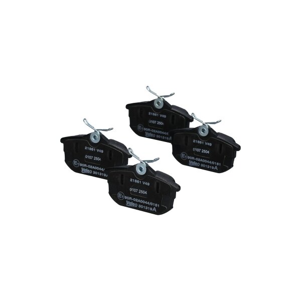 Bremsbelagsatz Scheiben hinten Verschleiß-Alert 15,3 mm VALEO für u.a. VOLVO S40