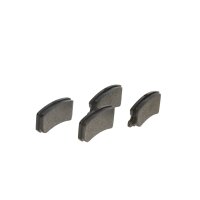 Brake pad set rear discs 16.1 mm VALEO for e.g. MITSUBISHI OUTLANDER