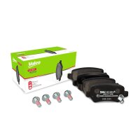 Brake pad set rear discs 15.2 mm VALEO suitable for e.g....