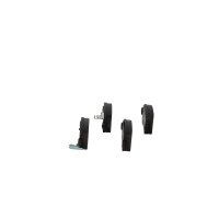 Brake pad set rear discs 15.2 mm VALEO suitable for e.g. OPEL ASTRA