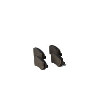 Brake pad set rear discs 15.2 mm VALEO suitable for e.g. OPEL ASTRA