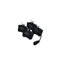 Brake pad set rear discs 17 mm VALEO for VW SHARAN and...