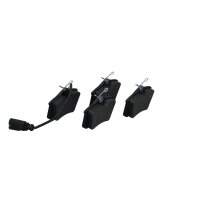 Brake pad set rear discs 17 mm VALEO for VW SHARAN and others