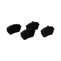 Brake pad set front discs 19 mm VALEO IAM-Expertise suitable for e.g. MB A-CLASS