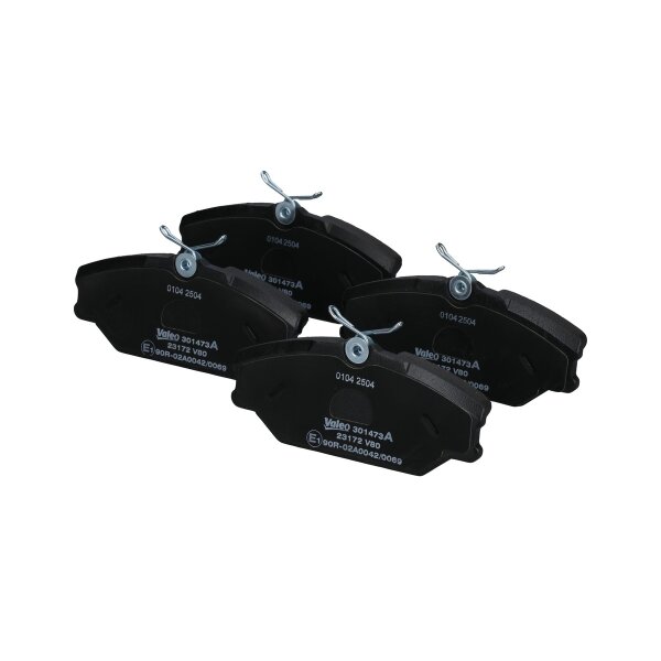 Bremsbelagsatz Scheiben vorne 17,5 mm VALEO für u.a. RENAULT SCÉNIC