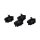 Brake pad set front discs 17.4 mm VALEO for FIAT TIPO and others