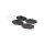 Brake pad set front discs 18 mm VALEO for e.g. RENAULT LAGUNA