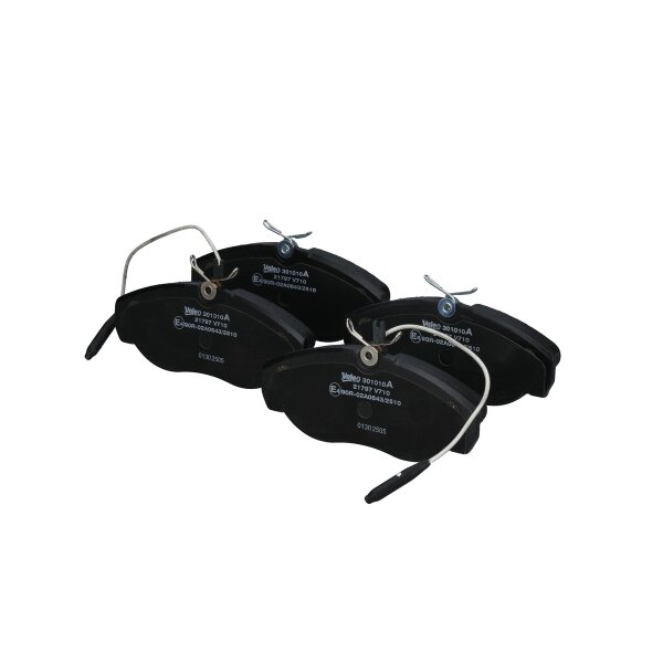 Brake pad set front discs 18.5 mm VALEO for FIAT DUCATO and others