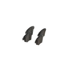 Brake pad set rear discs 16.2 mm VALEO for AUDI A3 and others