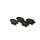 Brake pad set rear discs 16.2 mm VALEO for AUDI A3 and others