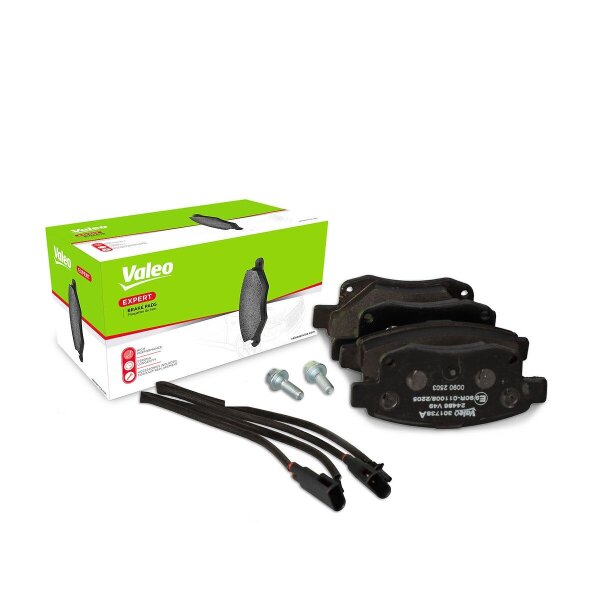 Brake pad set rear discs 17.2 mm VALEO for FORD TRANSIT and others