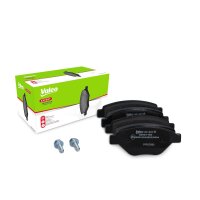 Brake pad set front discs 18.1 mm VALEO for e.g. RENAULT...