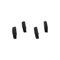 Brake pad set rear discs 17 mm VALEO for FORD MONDEO and others