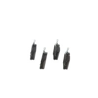 Brake pad set rear discs 17 mm VALEO for CITROËN DS4 and others