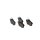 Brake pad set rear discs 17 mm VALEO for CITROËN DS4 and others