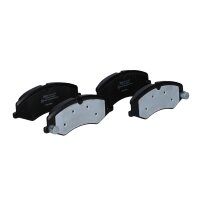 Brake pad set front discs 18.3 mm VALEO for e.g. LAND ROVER DISCOVERY