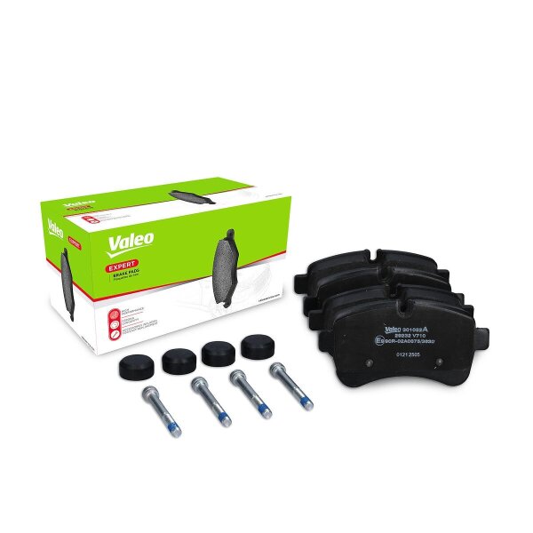 Brake pad set rear discs 20.7 mm VALEO for IVECO DAILY and others