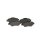 Brake pad set front discs 17.5 mm VALEO for FIAT PANDA and others