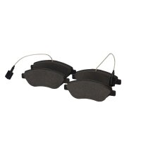 Brake pad set front discs 19 mm VALEO for e.g. ALFA ROMEO MITO